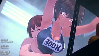 Big Tits 3D Animation - Anna Anon Sexy Compilation