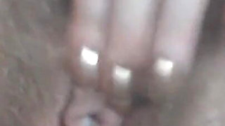 Half of Hour Hairy Pussy Masturbating