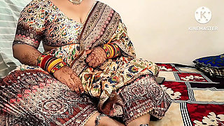 Bhabhi Anal Sex Hindi Audio - Karwachauth Special with Big Ass Desi Aunty Hard Fucked