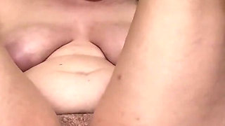 Shaving My Hairy Pussy with a Little Pee Show