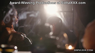 MagnifiScent! Sensual Interracial Session with Miss Sally & Dimitri Shadow for SinfulXXX