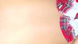 Stepsis in School Dress Fucked at Night by Stepbrother