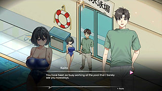 Hentai Game - Aoi Hentai Gallery Scene 2 - Lifeguard Holic