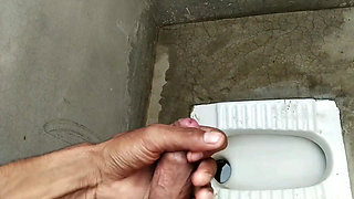 Indian Boy Masturbation in Bathroom