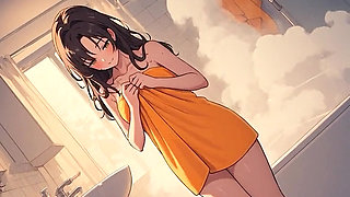 Uncensored video of 18 Year old Anime Girl, 3D Cartoon on closeup by Kiidzy Animates, AI Generated Cartoon content 3D Animation