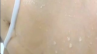 The brunette horny big boob babe get drilled by a hard dick