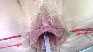 11 Far Spread Pussy Close up Fuck with Lamp 1000 Watt