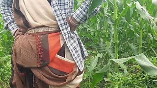 Desi Bhabhi Outdoor Fuck with Devar in Jungle - Sukunmi & Dewaif Public Sex