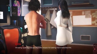Practice Threesome with Boss for Seduce Client in Party - the Synthetic - E09
