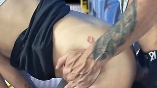 Warning! This Pervert Penetrates Girls From Behind on the Bus!!!