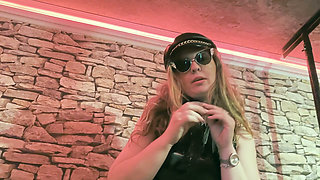 Caning your tongue - 7 days slavery in my Castle