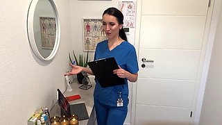 He Gets Caught Jerking Off During Massage