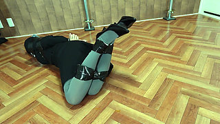 The Targeted Office Lady Was Tied up with Tape