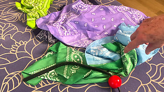 Renee in Bandanas: More Than She Bargained for (4k)