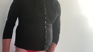 Stephanie Luvsit jizzing from large man sausage