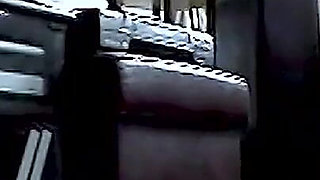 Unshaven Pussy Fucked by Dildo