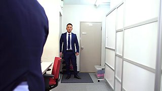 Colleagues Suck Bosses Fat Dick