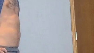 Perverted Grandpa Receives Delivery Woman with an Erection!