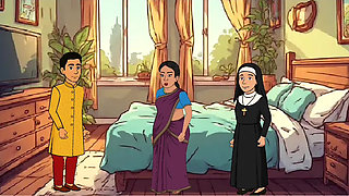 Threesome sex