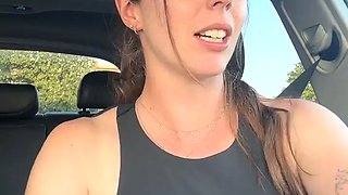 Having A Mind Blowing Orgasm In The CAR WASH 💦💦💦
