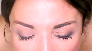 Anissa Kate Amazing Big Natural Tits Brunette MILF POV Facial Blowjob