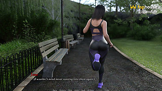 Having a Hard Time Fg 15 - Shemale Jane Meets New Girls and Sees Naked Woman in Mountain Pond
