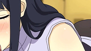 Hinata's Little Pussy Gets Creampied - Naruto: Kunoichi Trainer - Naruto Anime Hentai Porn Game