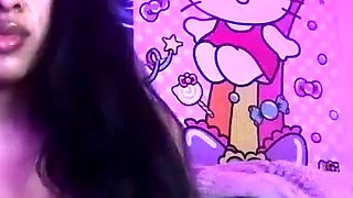 Busty brunette with big boobs rides cock