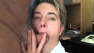 The Old Boss Hits On The New Young Hot Secretary