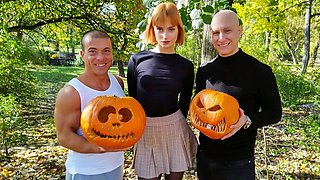 Dolly Dyson No Nut November Part 1 - Double Penetration Threesome