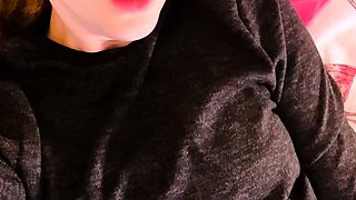 MILF blonde live toys webcam show in shower