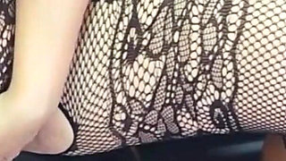 Curvy Wife Dominatrix Is Peeing in Slave's Mouth