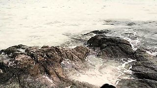 Amateur skater girl outdoor in public fucking for money