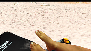 Hot Beach with Garabas and Olga