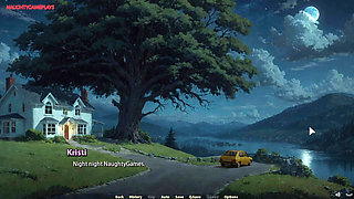 Blonde Fucked Hard and Creampied While Riding Big Cock - Moonripple Lake 03 By BCG