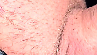 Big Close up - a Stream of Sperm Deep in the Throat