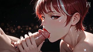 Atkins Heaven - Begging For His Huge Load On Her Face After A Deep POV Blowjob