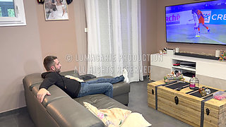 Marie Lumacarie and Babyfantasy83 Get Fucked in Front of Football