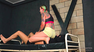 In Gym Shorts on His Head