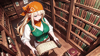 Blonde Pirate Captain! Green Uniform & Rough Ropes on a Sunny Deck. Languid Poses, Long Legs Exposed, and That Teasing Gaze