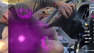 Continuation of the truck stop meeting inside my truck ,Part 2 getting more intense