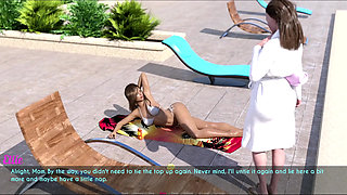 Day 3 - Free - Part 3 - Ellie and Sophia Had a Wonderful Time at the Swimming Pool