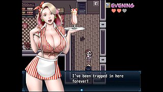 Hot zombie retreat with a sizzling babe in rollers