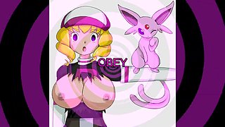 Princess Sonia in a mind-bending loop of pleasure