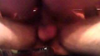 Cuckold Shares His Big-Titted Bisexual Girl with Another Man