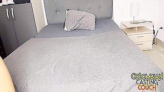 Tiny Latina Ciara Ivys First Time Skinny Colombian Babe Rides Raw