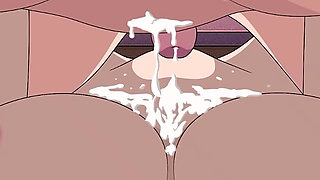 Naruto: Kunoichi Trainer - Hot Orgy. Perfect Body Big Ass Teens Sluts Suck a Big Cock and Get Their Little Pussies Creampied