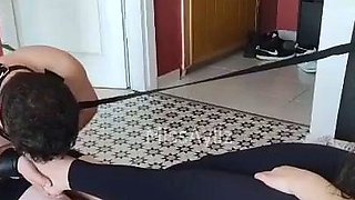 Fetish strapon femdoms cumshot fucking bdsm victim