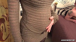 Pregnant French Wifes Raunchy Cuckold Threesome Husband Watches