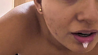 Mature Maid Rides 18-year-old Boy's Cock After She Kept Teasing Him While Cleaning